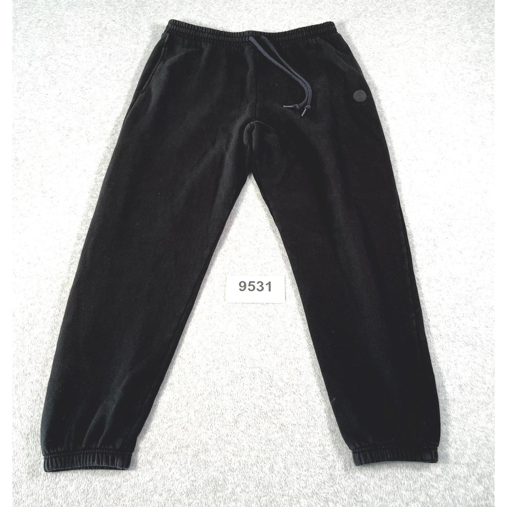 PINK Victoria's Secret Sweatpants‎ Womens Large Black Fleece Loungewear Casual